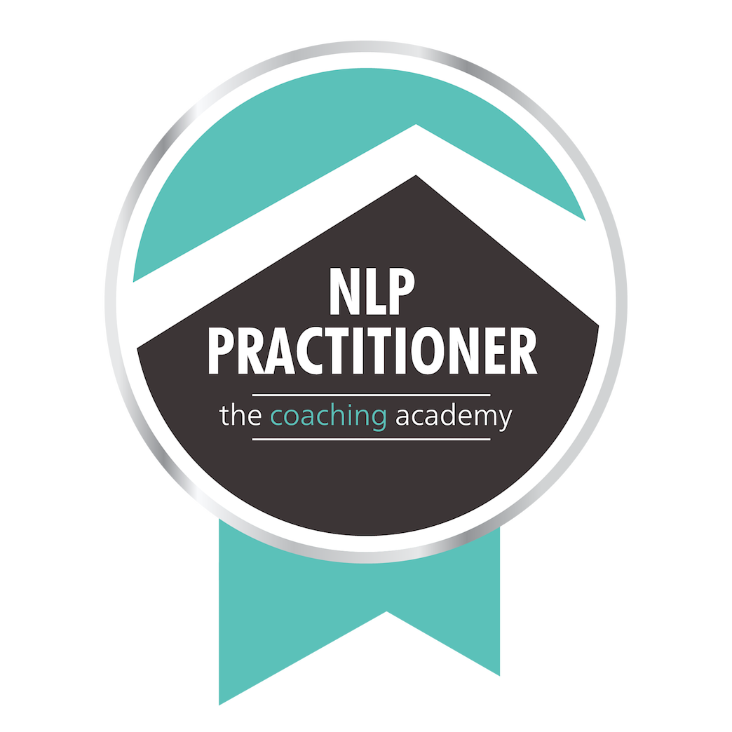 NLP Practitioner Badge. Issued by The Coaching Academy