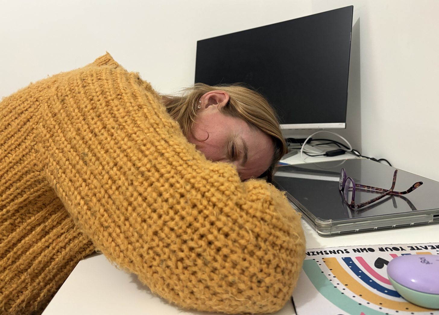 Nothing Sticks when You’re Exhausted